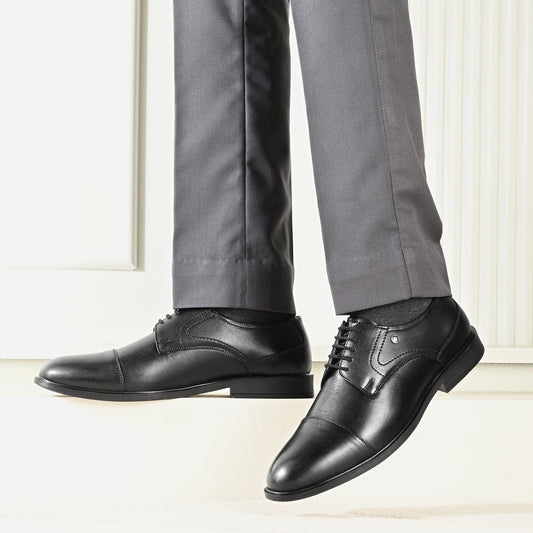 Toecap Leather Formal Shoes for Men