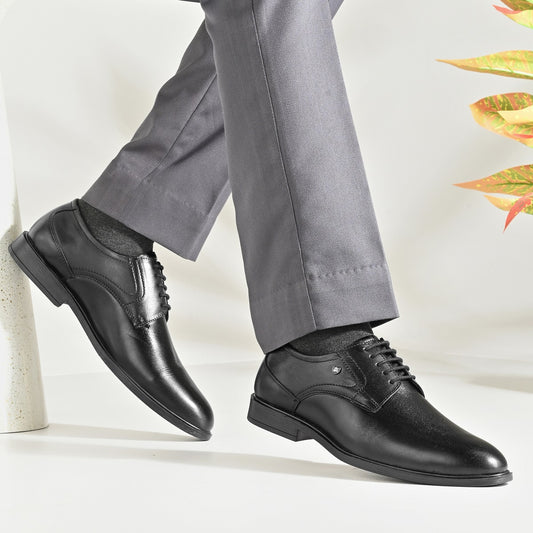 Derby Leather Formal Shoes for Men - SeeandWear