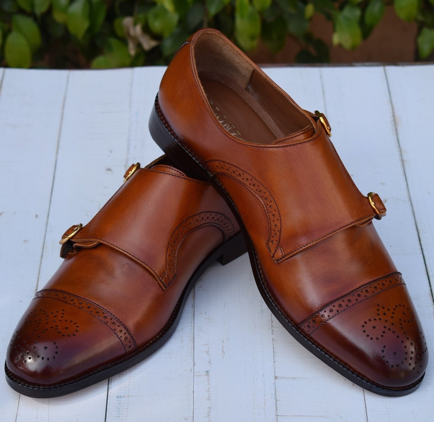 Adam Brogue Leather Shoes