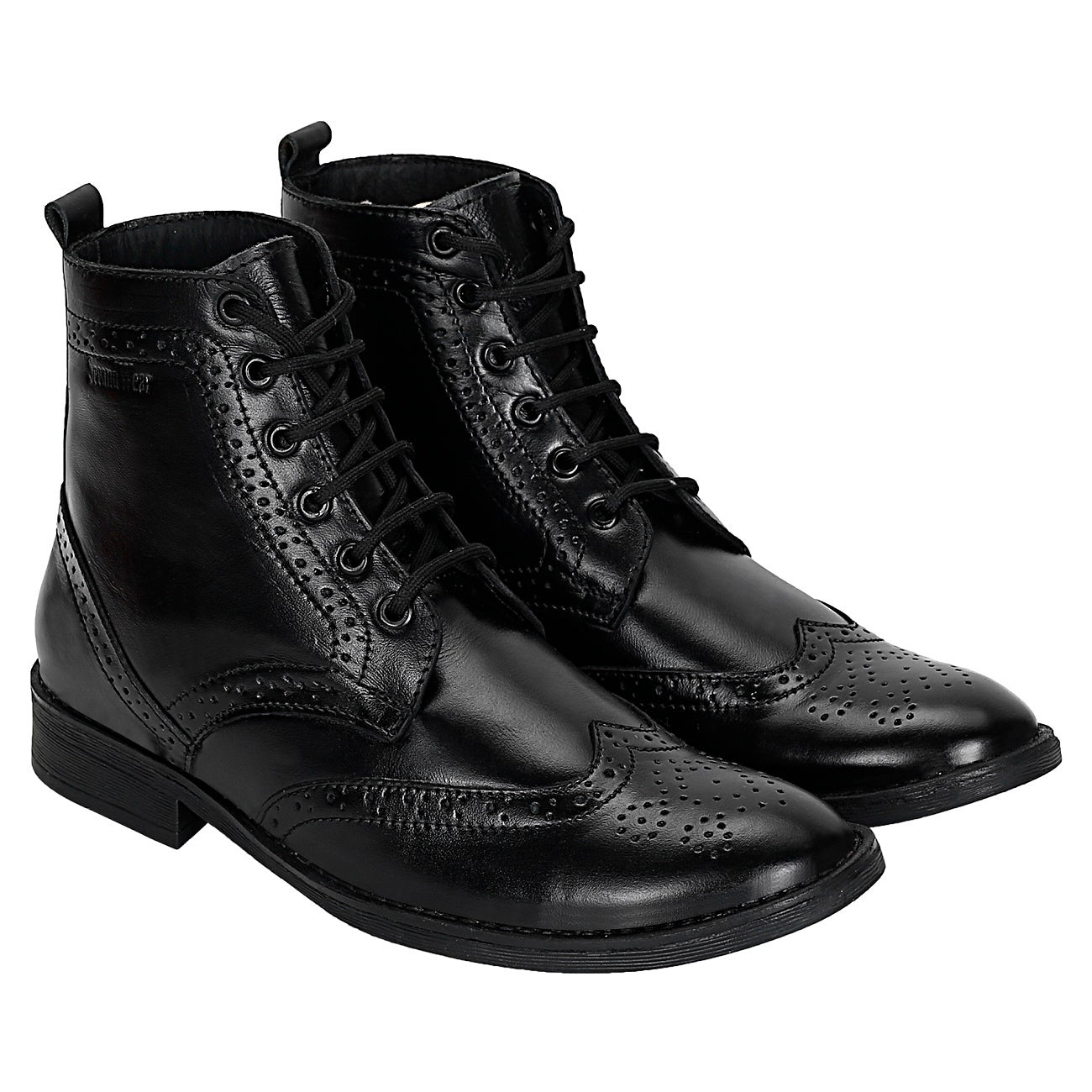 Seeandwear Leather Brogue Boot - SeeandWear