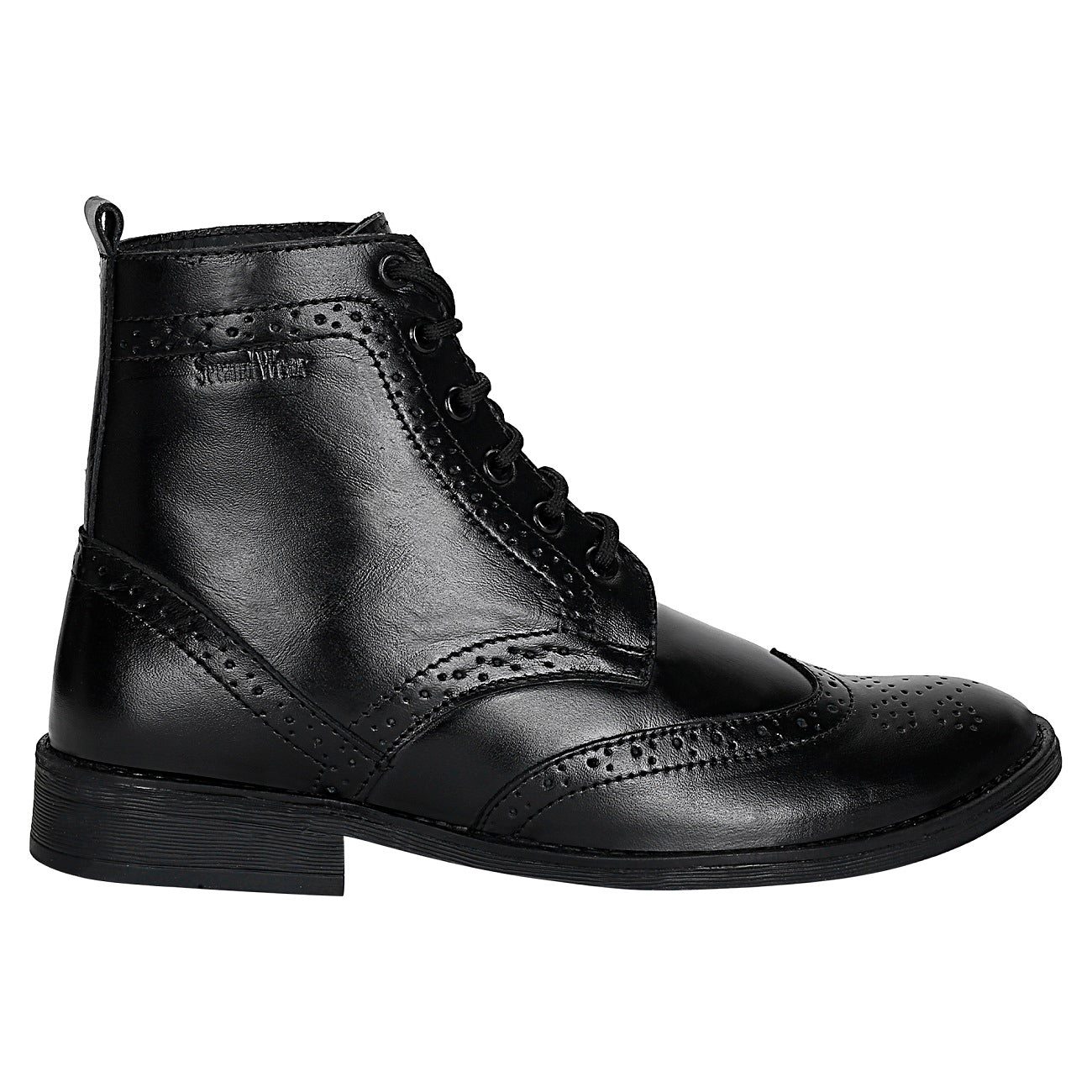 Seeandwear Leather Brogue Boot - SeeandWear