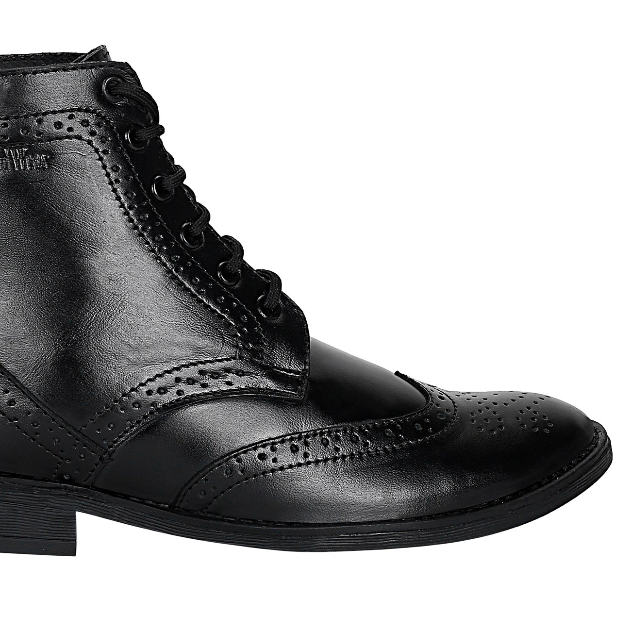 Seeandwear Leather Brogue Boot - SeeandWear