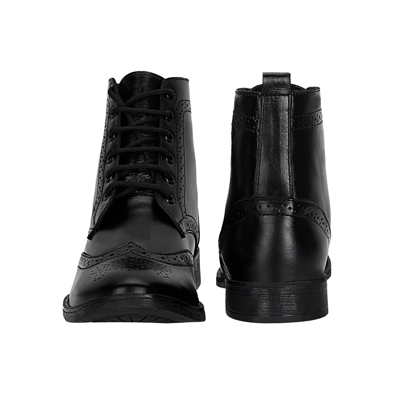 Seeandwear Leather Brogue Boot - SeeandWear