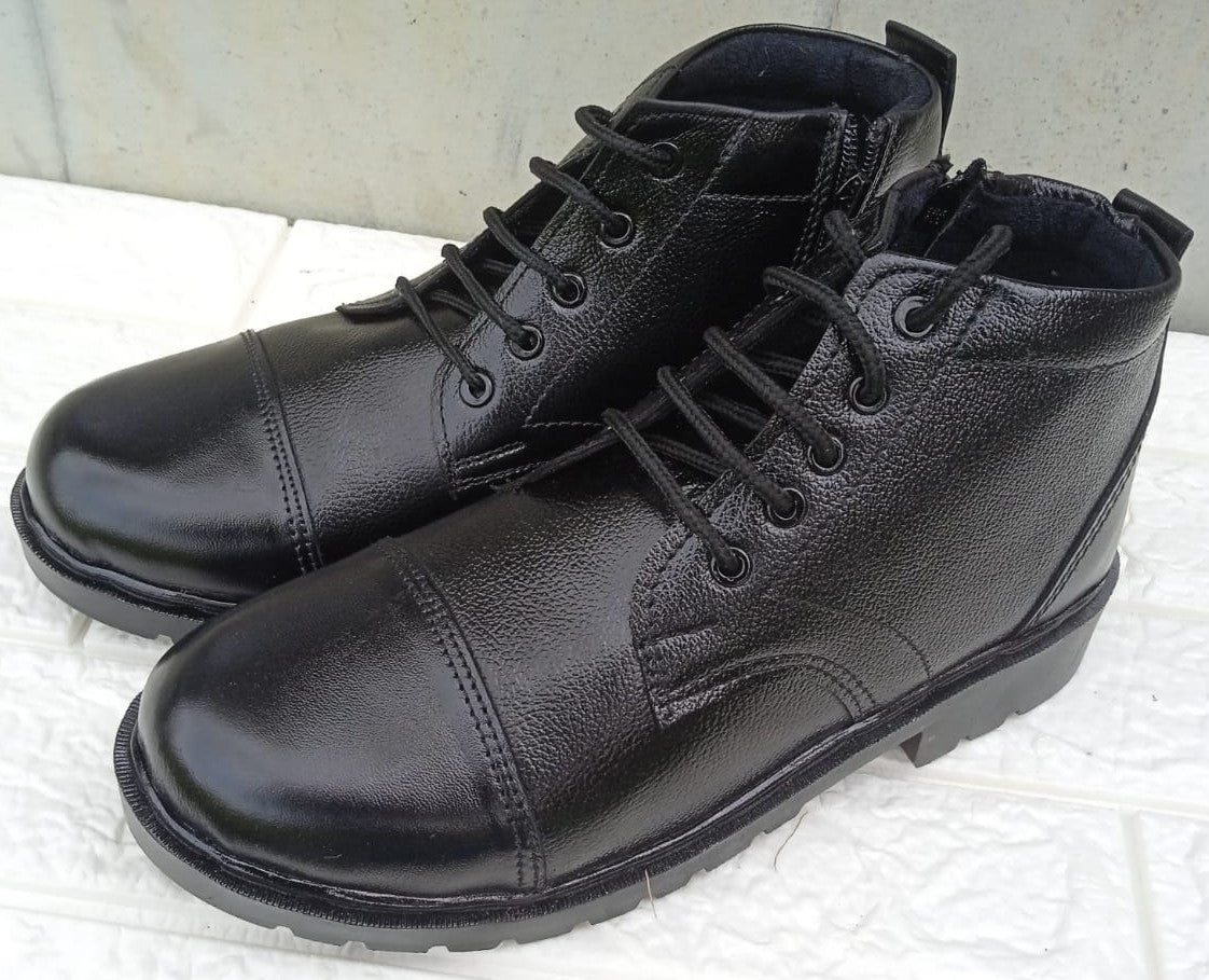 Leather Boots for Men-Defective