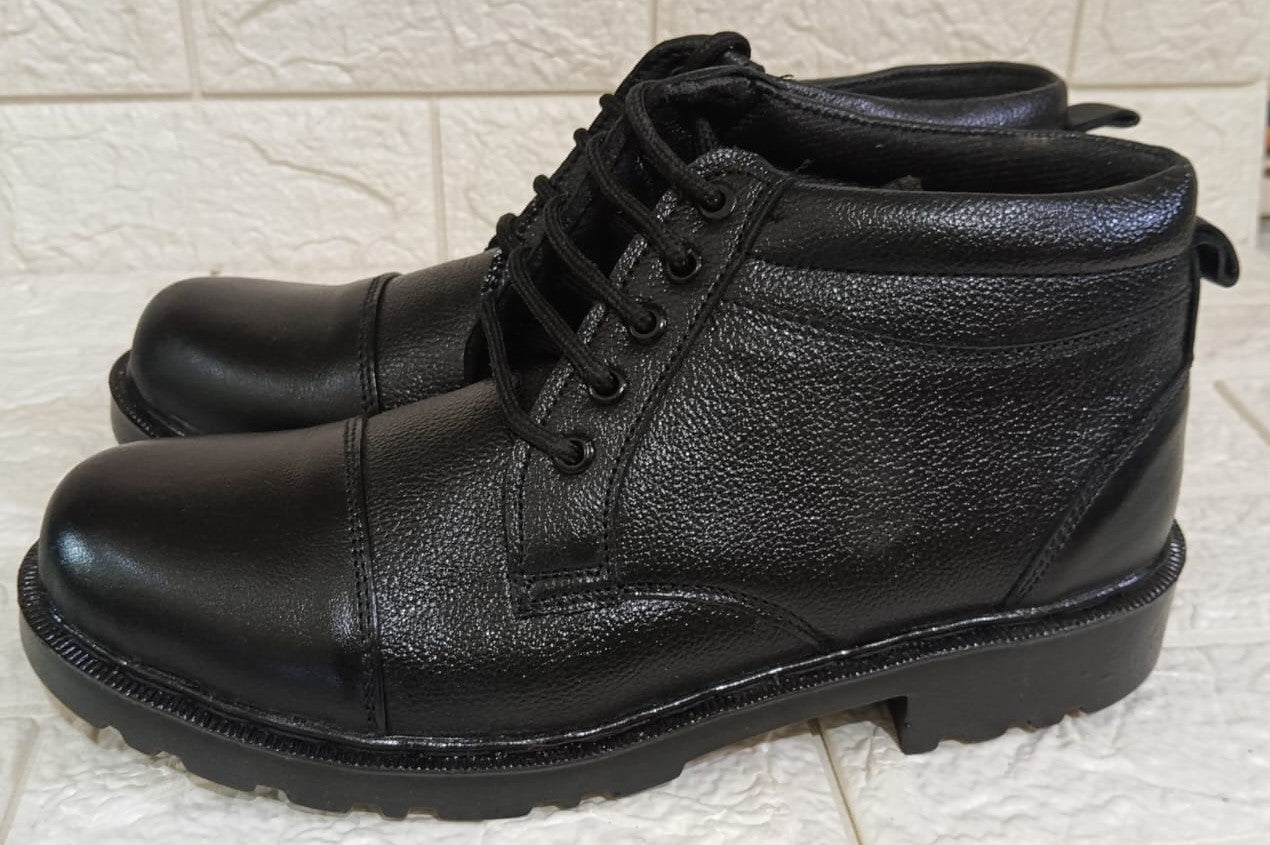 Leather Boot Shoes - Defective