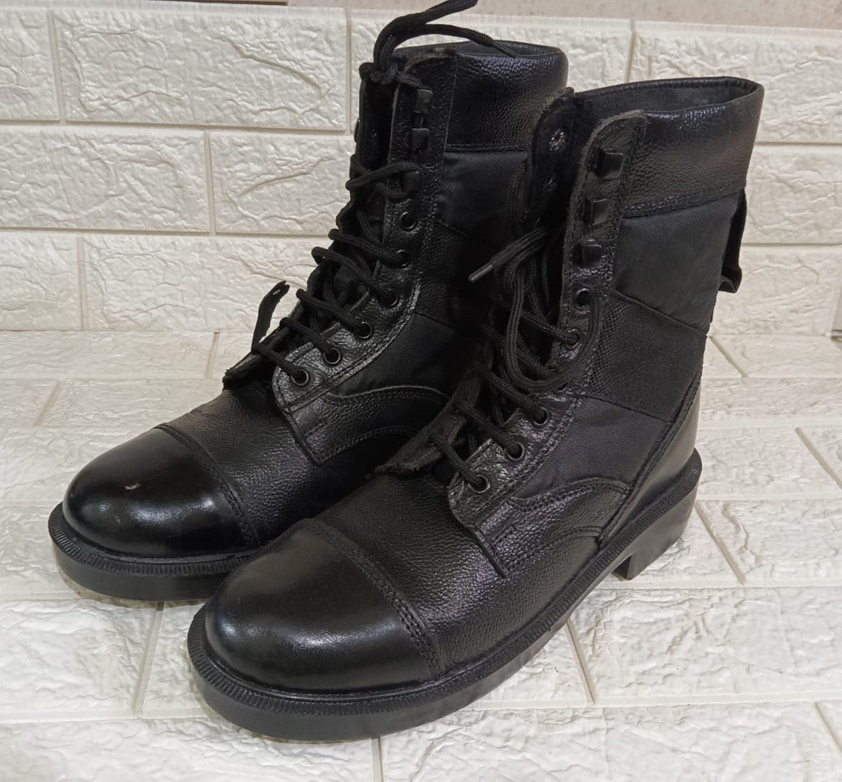 Army Leather Boots-Defective