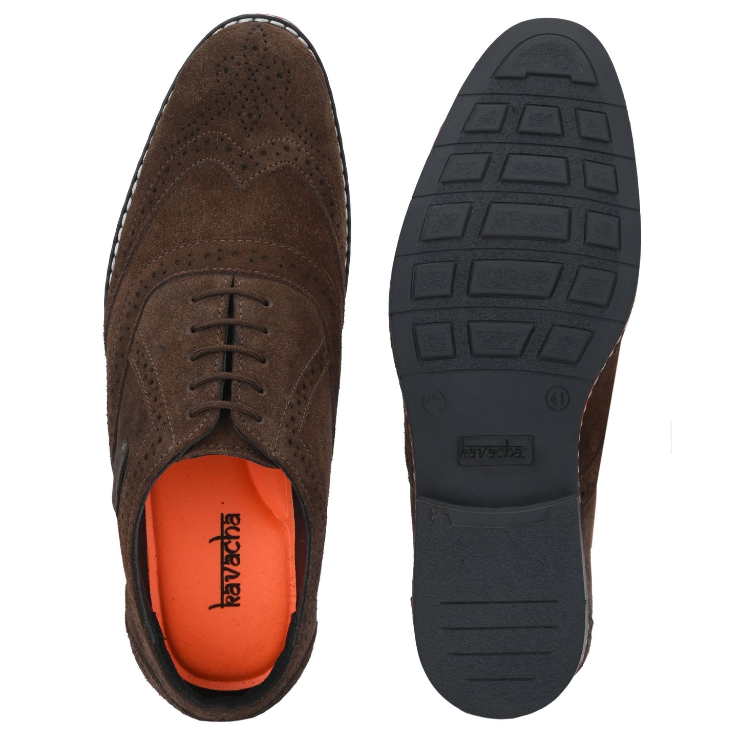 Derby Suede Leather Shoes
