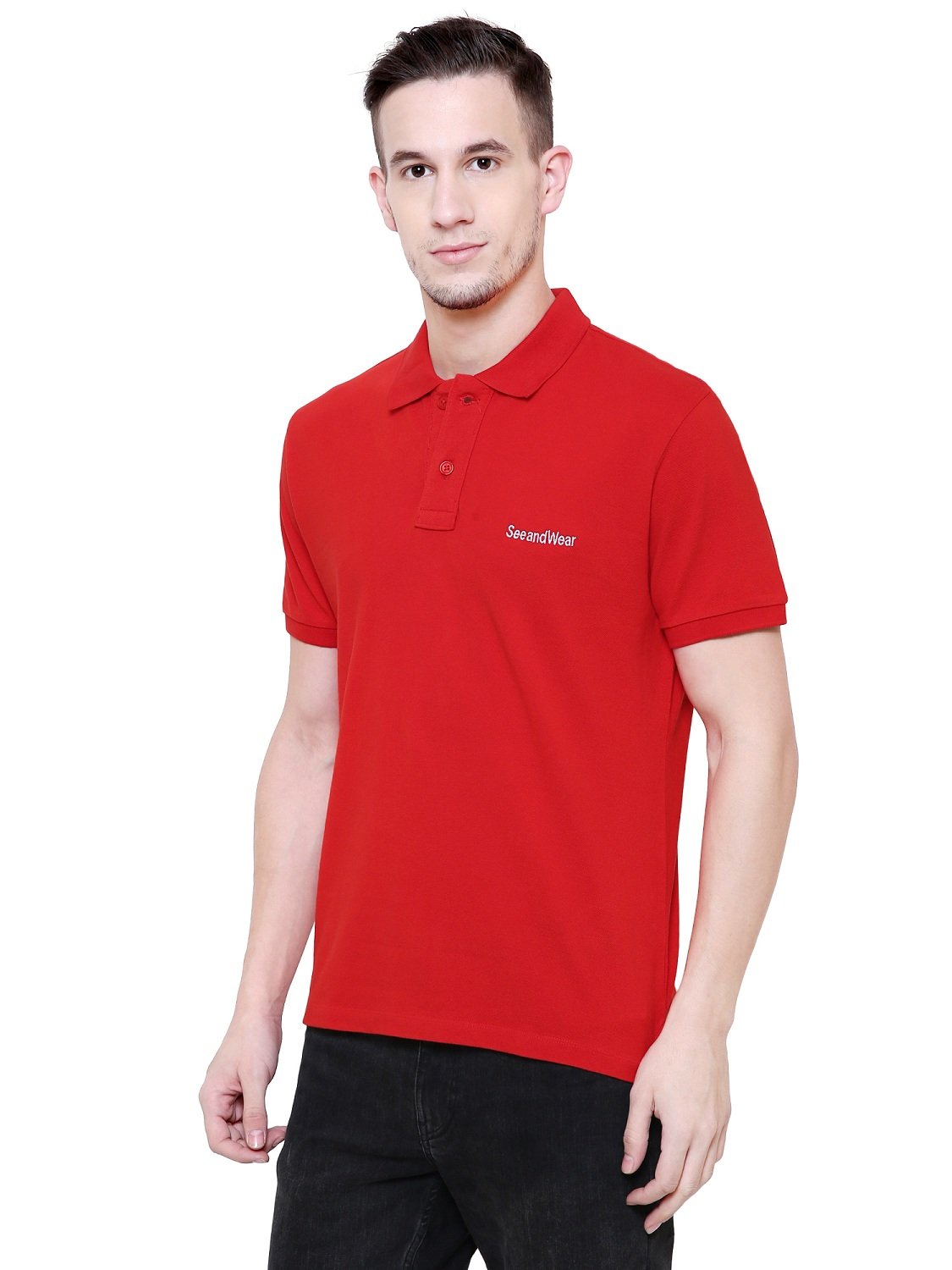 SeeandWear Men's Polo Collar T-Shirt - SeeandWear