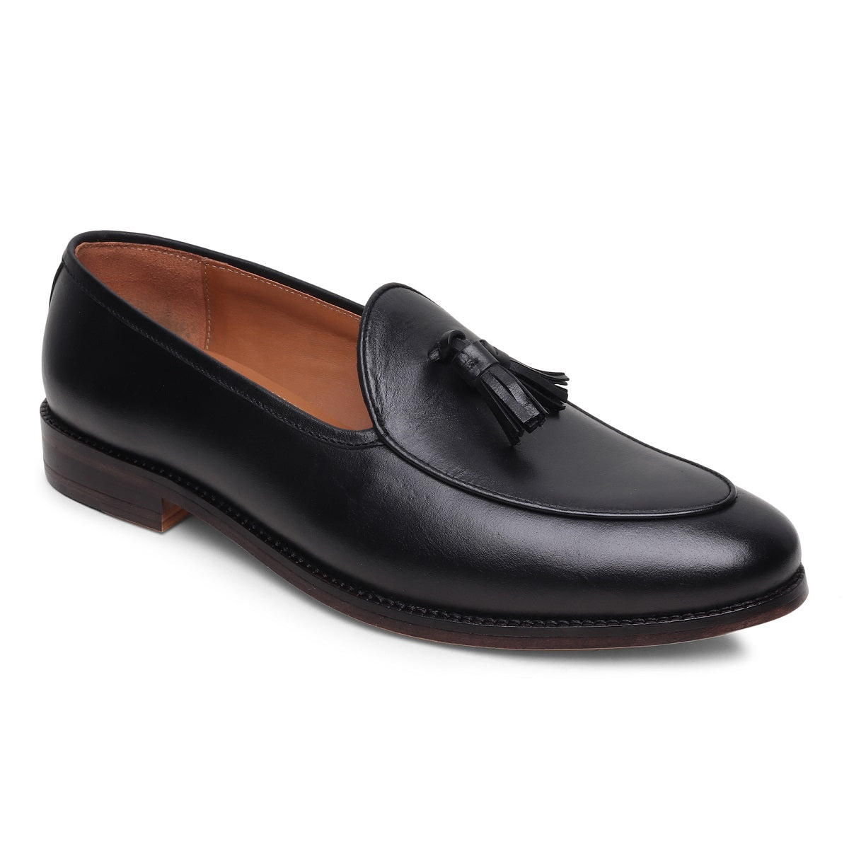 Lorenzo Tassel Leather Sole Shoes - SeeandWear