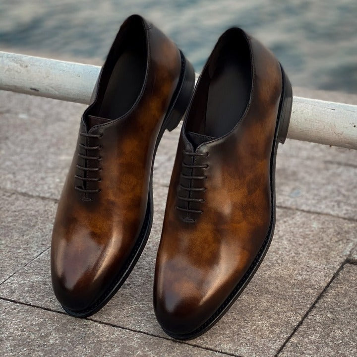 Evan Wholecut Leather Shoe - SeeandWear